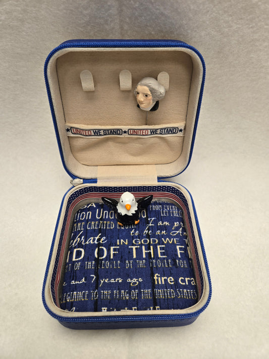 Patriotic Notions Box - Finishing Class Saturday, June 20, 3:00 - 5:00