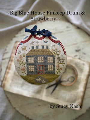 Big Blue House Pinkeep Drum & Strawberry