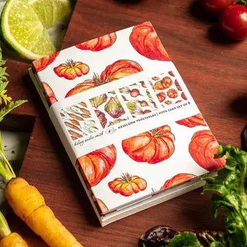 Heirloom Vegetable Notecards
