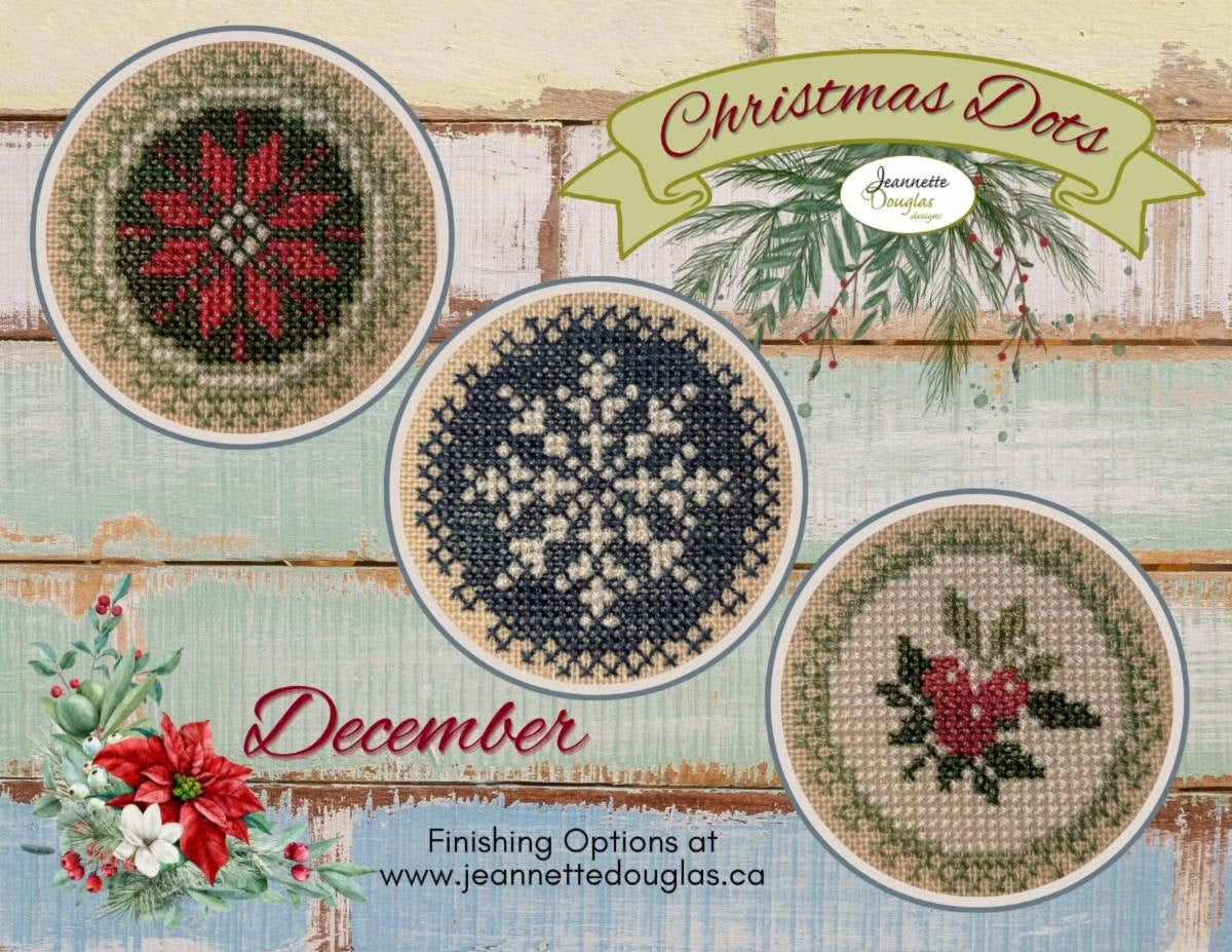 December - Christmas Dots Series
