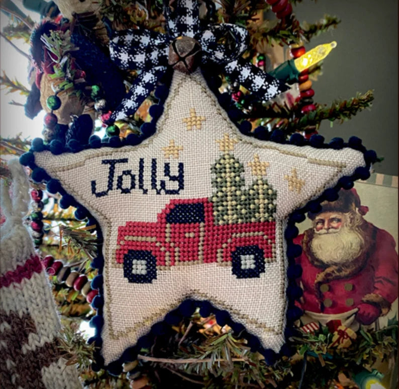 Jolly Truck Ornament