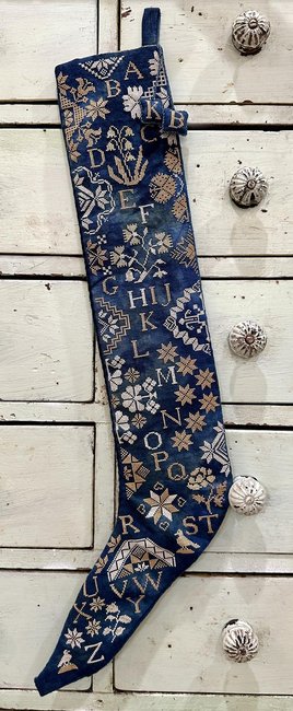 Quaker Stocking & Sampler