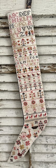 PA German Stocking & Sampler