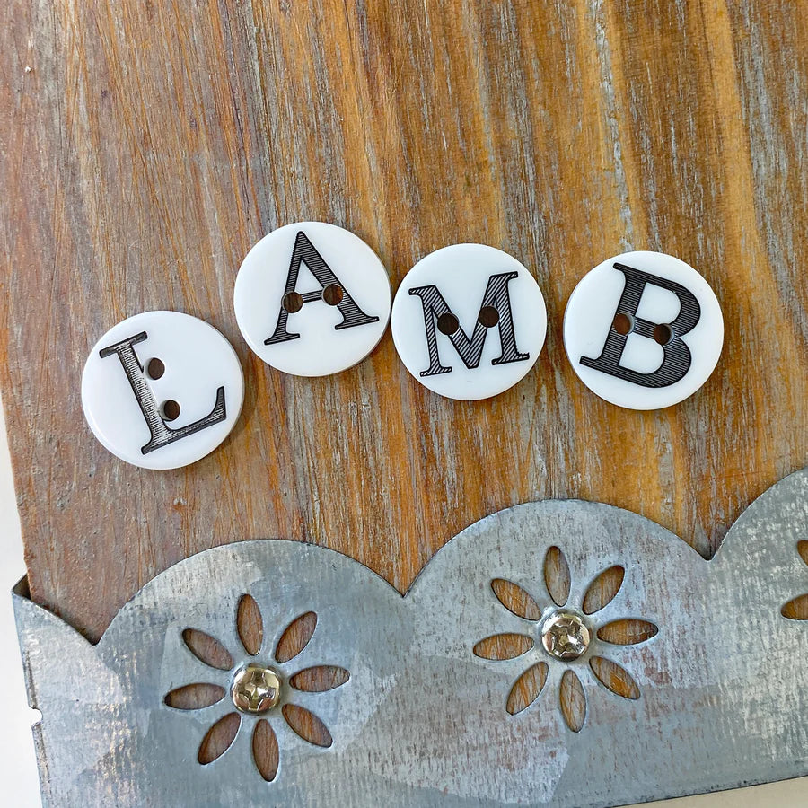 Just For Fun Button Collection - LAMB