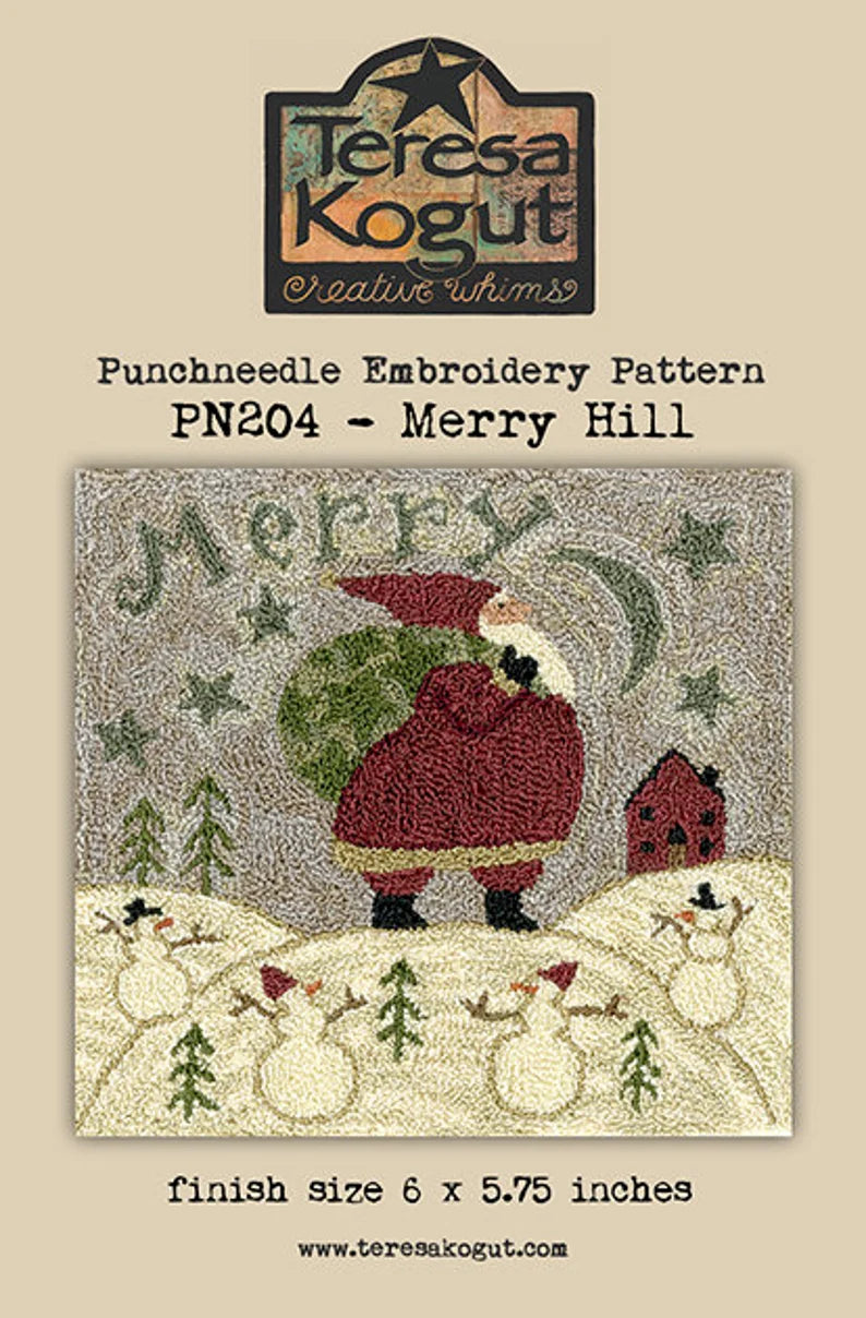 Merry Hill punchneedle