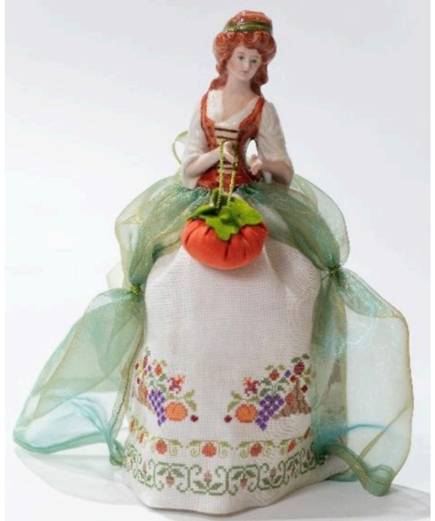 Hazel - A Thanksgiving Pincushion Doll