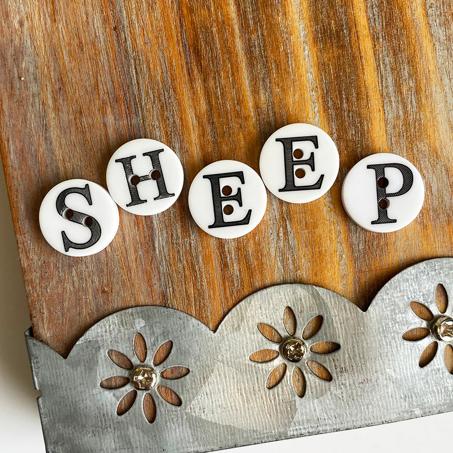 Just For Fun Button Collection - SHEEP