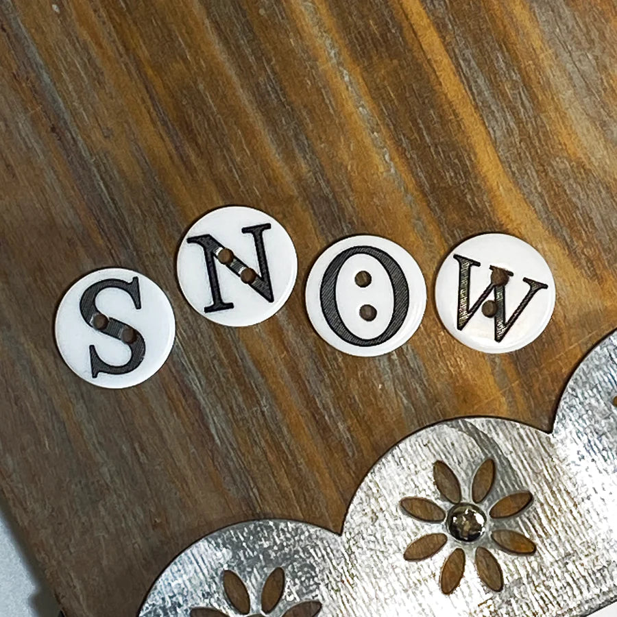 Just For Fun Button Collection - SNOW