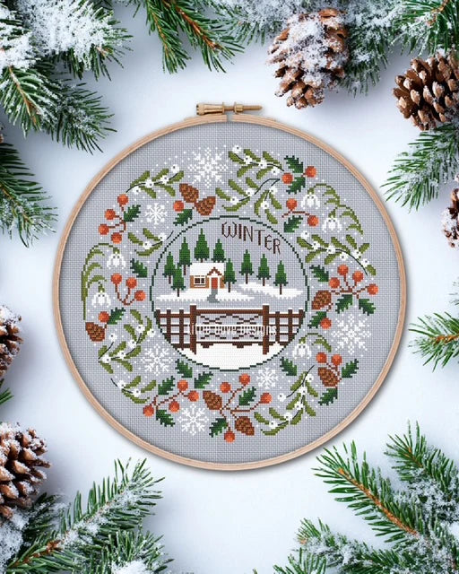 Seasonal Circles - Winter