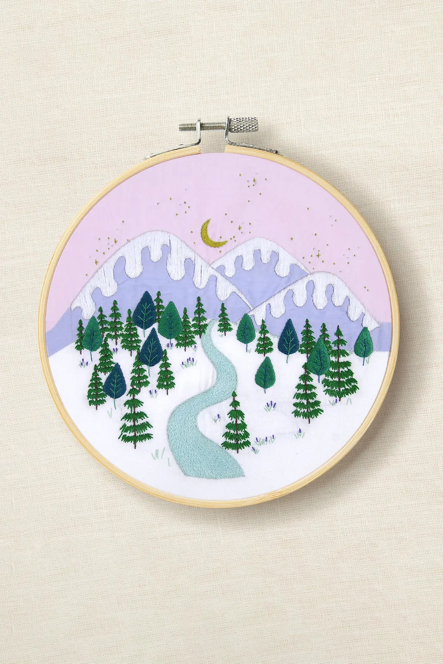 Winter Embroidery kit