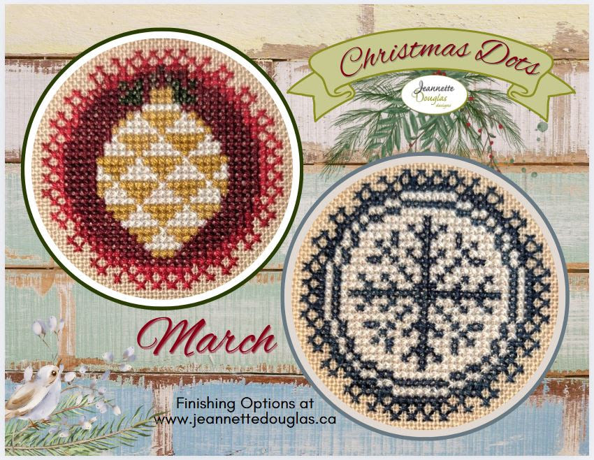 March - Christmas Dots Series