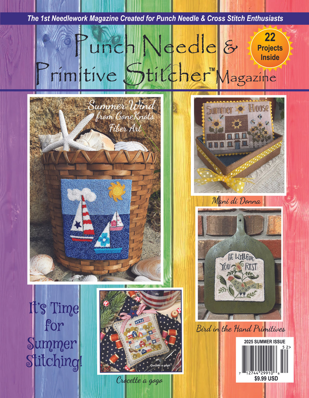 Punch Needle and Primitive Stitcher Magazine 2025