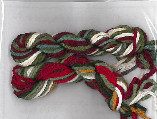 Joyful Blooming Bouquets THREADS RED COLOURWAY