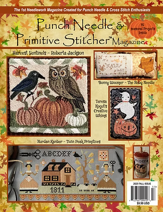 Punch Needle and Primitive Stitcher Magazine 2025