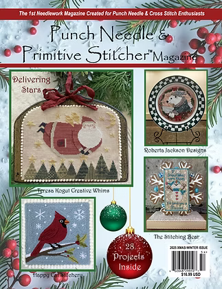 Punch Needle and Primitive Stitcher Magazine 2025