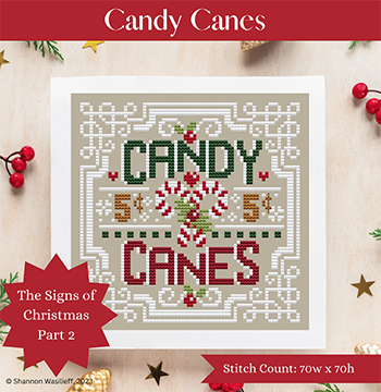 Candy Canes - 2023 Signs of Christmas