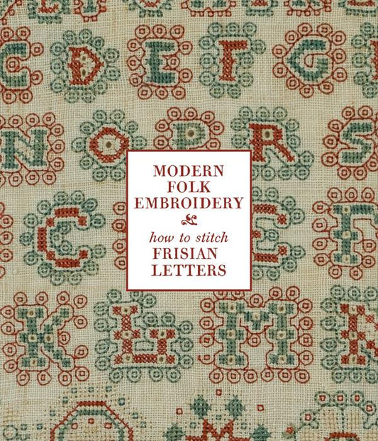 How to Stitch Frisian Letters
