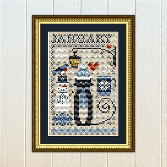 January Cat, Cat Tales Collection