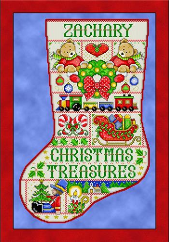 Christmas Treasures Stocking