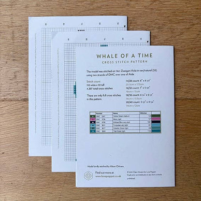 Whale of a Time - Printed Chart