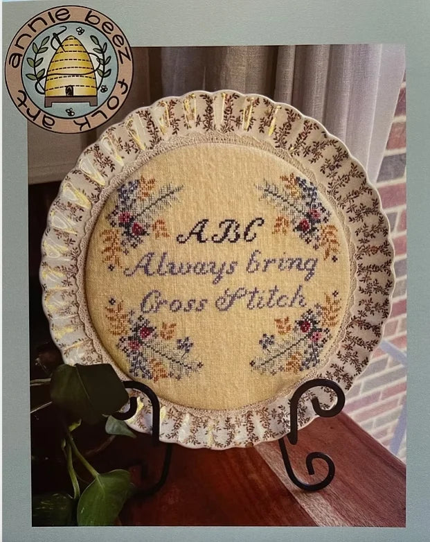 Always Bring Cross Stitch (Plate-I-Tude Series)