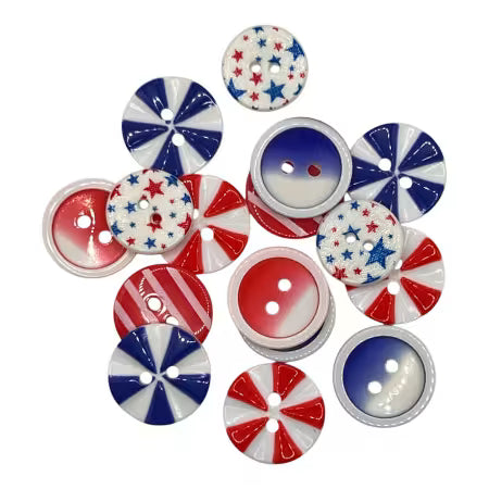 Patriotic Collection - Liberty buttons