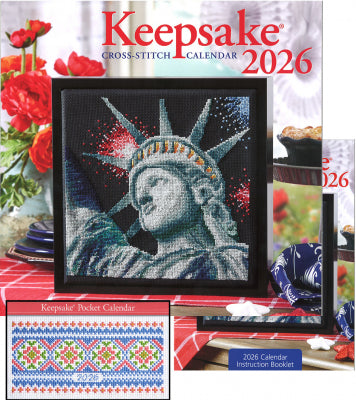 Keepsake Cross-Stitch Calendar 2026