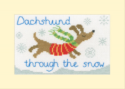Dachshund Through the Snow