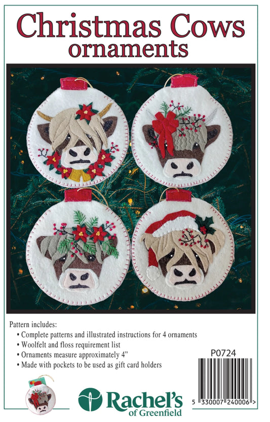 Christmas Cows Ornament