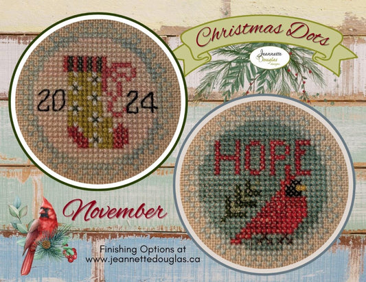November - Christmas Dots Series