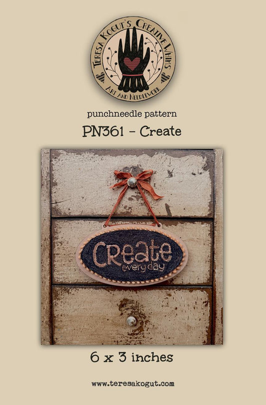 Create punchneedle