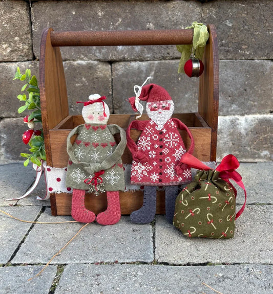 Mr. And Mrs. Claus - Stitchy Folk