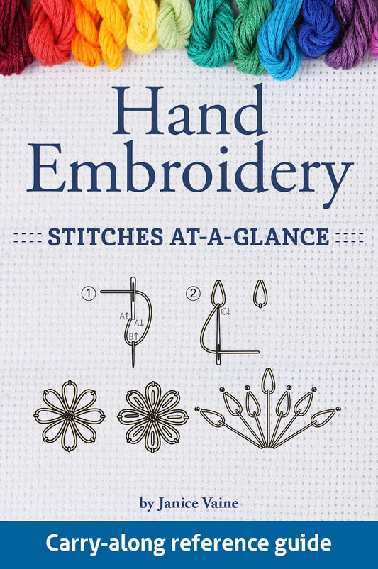 Hand Embroidery Stitches at a Glance
