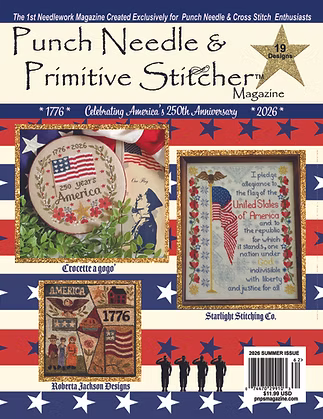 Punch Needle and Primitive Stitcher Magazine 2026