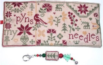 Christmas Quaker Thread Wallet Kit