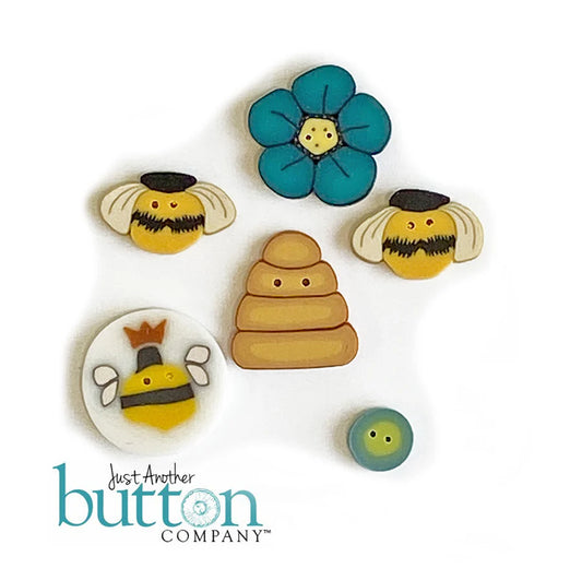 Queen Bee Bag BUTTONS