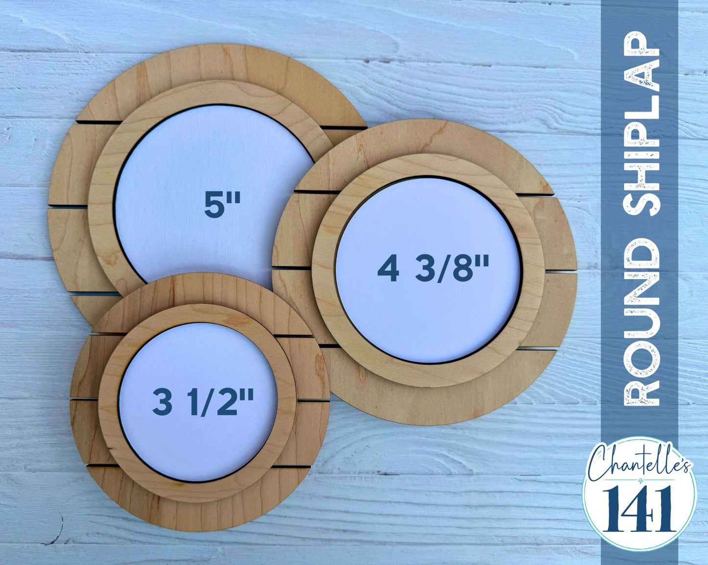 Round Shiplap Display