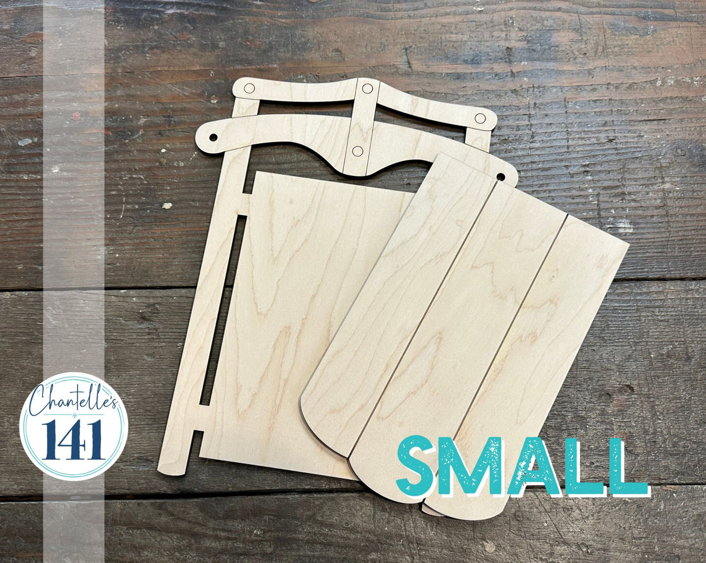 Wooden sleds