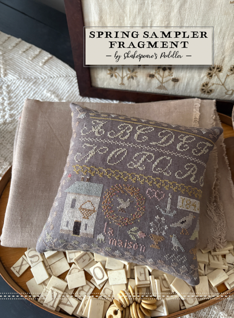 Spring Sampler Fragment – The Crafty Ewe