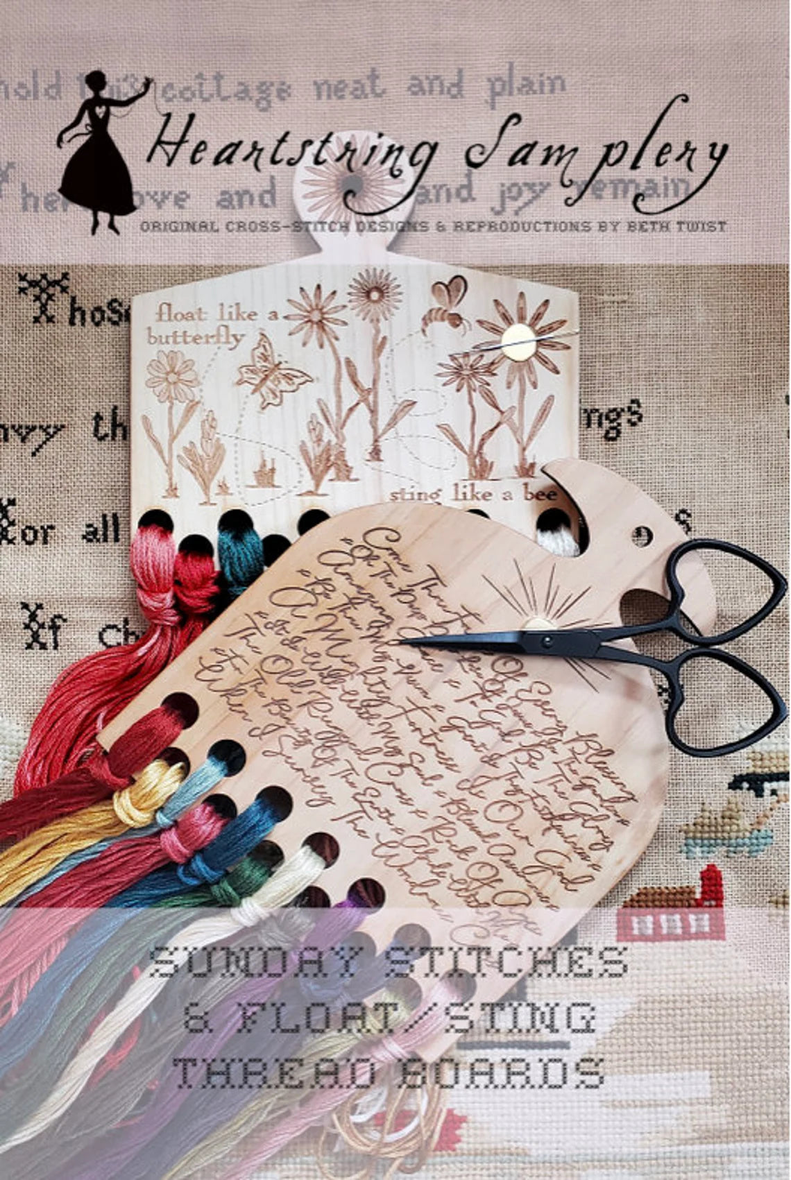 Heartstring Thread Board – The Crafty Ewe