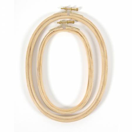 Oval Hoop 6.5" x 4.25"