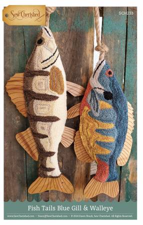 Fish Tails Punchneedle