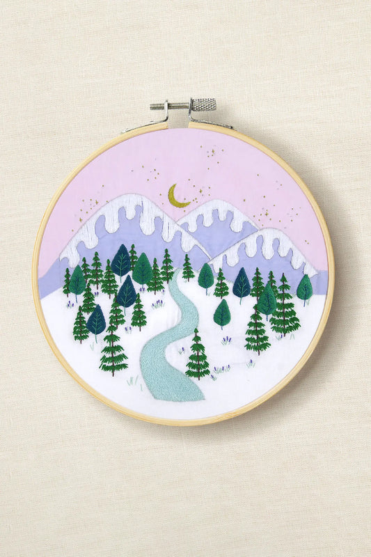 Winter Embroidery kit