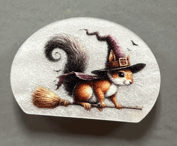 Witch Octobella needle magnet