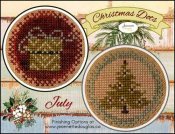 July - Christmas Dots Series