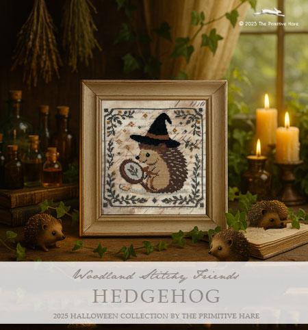 Woodland Stitchy Friends - Hedgehog