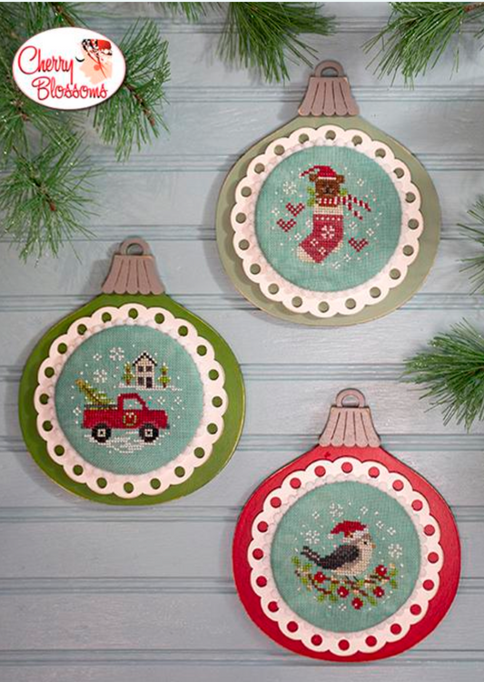 Vintage Ornaments Set Three