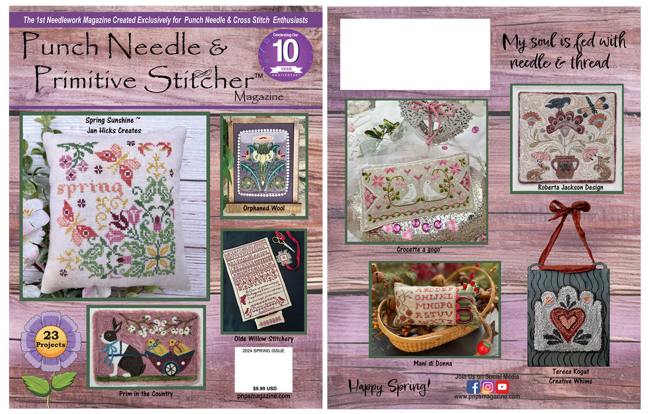 Punch Needle and Primitive Stitcher Magazine – The Crafty Ewe