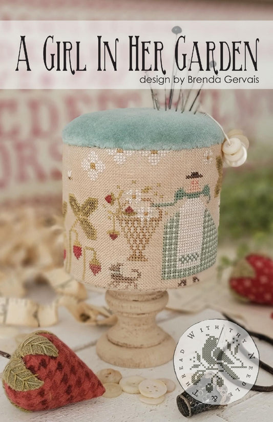 A Girl In Her Garden