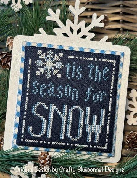 Snowflake Season Backing Board